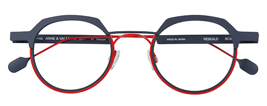 Anne Et Valentin Gafas de ver Modelo Rebuild Naranja