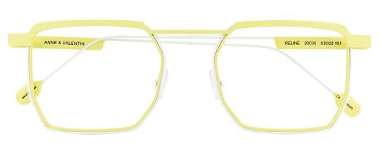 Gafas de vista Anne et Valentin Modelo Reline Amarillo